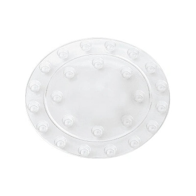 Plastová transparentná podložka pod kvetináč kruh 40cm