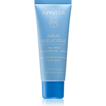 APIVITA Aqua Beelicious Oil-Free Hydrating Gel-Cream Ligth хидратиращ гел крем не съдържа олио 40ml