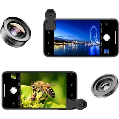 Apexel HD 195° Fisheye čočka s klipem