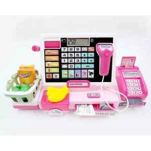 Man Yuk Toys Електронен касов апарат - розов (818-379)