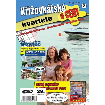 Křížovkářské kvarteto o ceny 2 - Švédské křížovky, osmisměrky, doplňovačky
