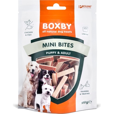 Boxby 100 г закуски за кучета Boxby Puppy Mini Bites