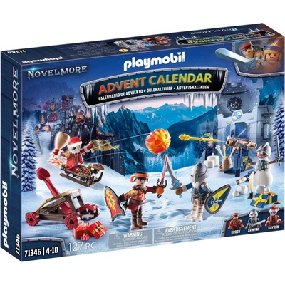 Adventní kalendář Playmobil 71346 Adventní kalendář Novelmore - Boj na sněhu (4008789713469)