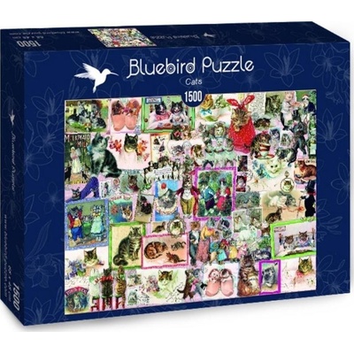Bluebird Kočky 1500 dielov