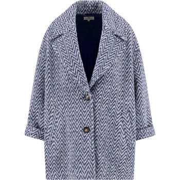 Fynch hatton Палто Fynch hatton 25105092 coat - Blue (Aura Blue)