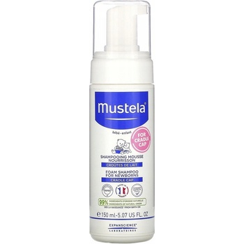 Mustela Bébé dětský šampon na mléčné krusty 150 ml