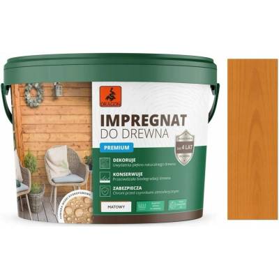 DRAGON Akrylová Impregnace na Dřevo 5L TEAK (Týk)