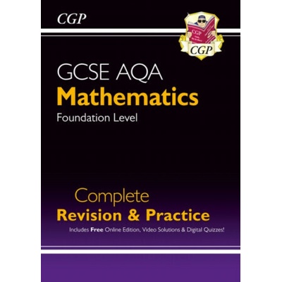 New GCSE Maths AQA Complete Revision & Practice: Foundation inc Online Ed, Videos & Quizzes - CGP Books