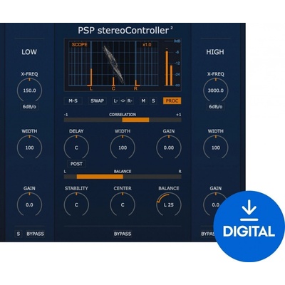 PSP AUDIOWARE StereoController2 Digitální produkt