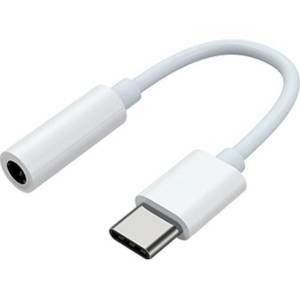 Samsung Адаптер Samsung, от USB-C към Jack 3.5mm, бял (GP-TGU022MVAWW)