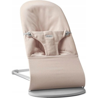 Babybjorn Lehátko BLISS WOVEN Světle Růžová melanž