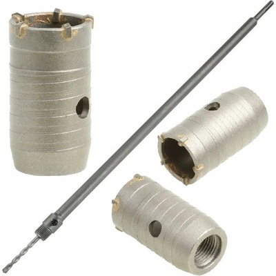 DIEROVAČ NA BETÓN 40 mm + ADAPTÉR SDS plus 600 mm FREZ ČIPKA S ADAPTÉROM