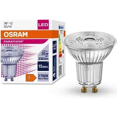OSRAM Led ЛАМПА parathom par16 35 36° 2, 6w/827 gu10 ledvance (ledvance 4099854044687)