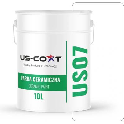 Barva keramická US-Coat bílá hluboká matná 10 l