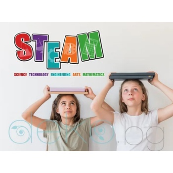 Image 1 of Steam образователен стикер за стена (1616)