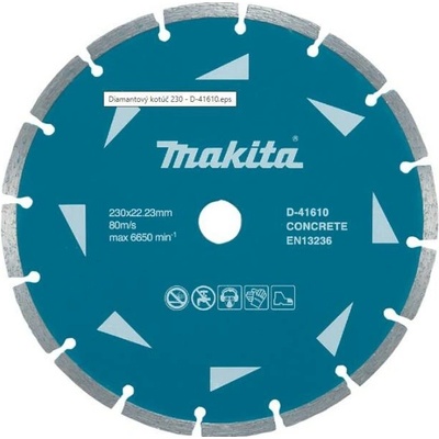 Segmentové kotúče Makita D-41610