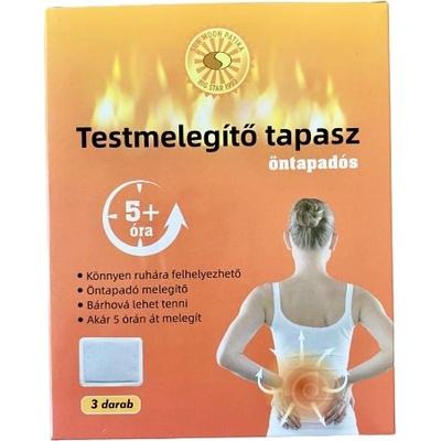 Sun Moon Samolepící náplast na zahřívání těla 3 ks
