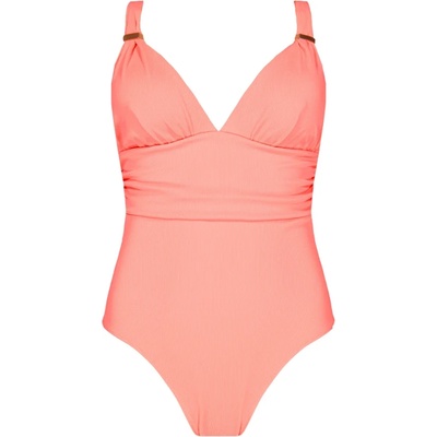 Barts Дамски бански костюм Barts Women's Cimazy Plunge Shaping Onepiece Swimsuit - Camelia - размер 38 (EU) (150-6442-0112)