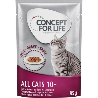 Concept for Life All Cats 10 v omáčke 48 x 85 g
