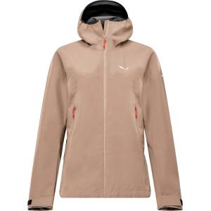 Salewa Дамско водоустойчиво яке Salewa Women's Puez GTX 3L ePE Jacket Waterproof jacket - Quicksand - размер 42 (EU) (102-4603-0415)