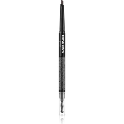 Triple Brow Pencil молив за вежди 3 в 1 цвят 001 Brunette 0.75 гр