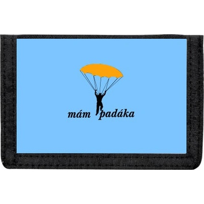 Peněženka na suchý zip Mám padáka
