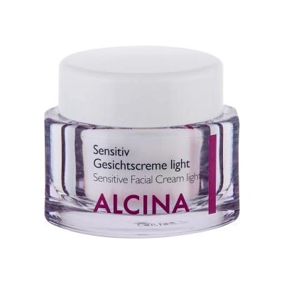 ALCINA Sensitive Facial Cream Light успокояващ крем за чувствителна кожа 50 ml за жени