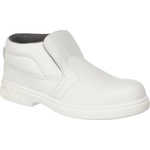 Portwest steelite slip on s2 fw83 / Предпазни ботуши до глезена s2 - бели 35 (fw83whr35)
