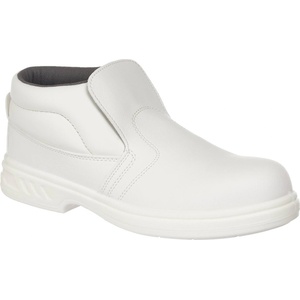 Portwest steelite slip on s2 fw83 / Предпазни ботуши до глезена s2 - бели 35 (fw83whr35)