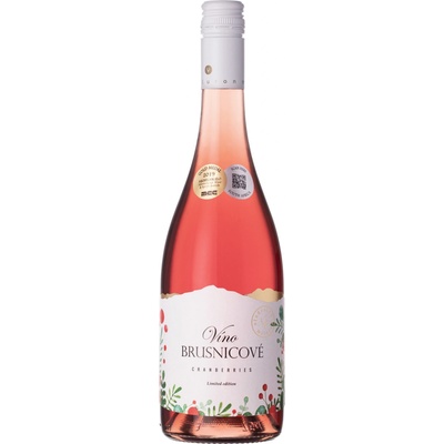 Miluron Brusnicové Víno 11% 0,75 l (holá láhev)