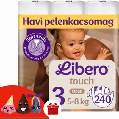 Libero Touch 5-8kg Midi 3 240ks