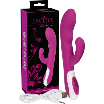 Javida - загряващ клитор стимулатор вибратор (розов)