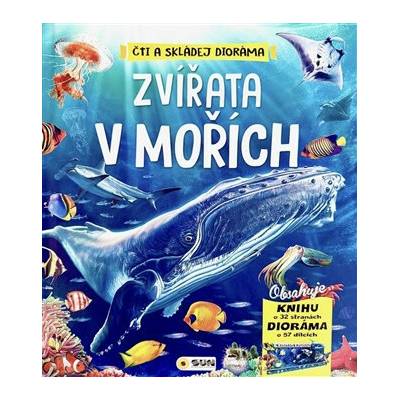Čti a skládej Dioráma Zvířata v mořích