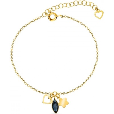 Spark černý se Swarovski Elements Serenity BGMIX2201GT Graphite