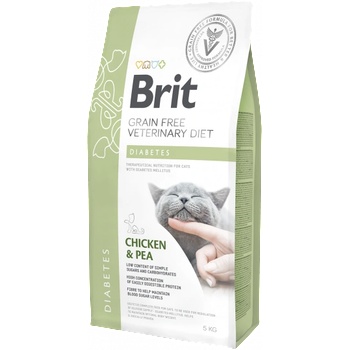 Brit veterinary Brit GF Ветеринарни диети за котки с диабет 400г