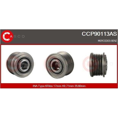 Řemenice, generátor CASCO CCP90113AS