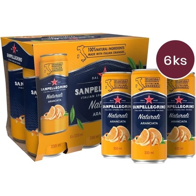 San Pellegrino Aranciata 6 x 330 ml