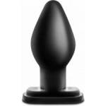 Blush Novelties Anal Adventures XL Plug Black Silicone Large Size