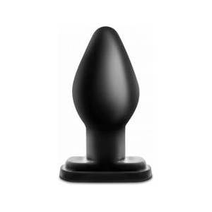 Blush Novelties Anal Adventures XL Plug Black Silicone Large Size