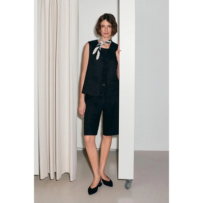 s.Oliver dámske kraťasy 2165634 9999 čierna