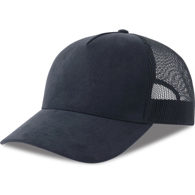 Atlantis Headwear Rapper Suede-S 5 panelová Trucker COT33026100399-navy Navy