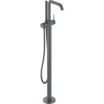Hansgrohe Tecturis S - Смесител за вана за вграждане в пода, матиран черен хром 73440340 (73440340)