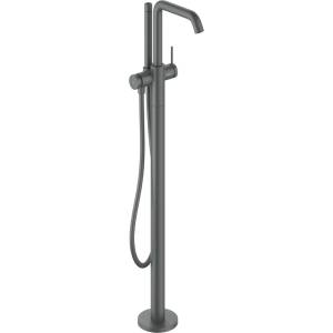 Hansgrohe Tecturis S - Смесител за вана за вграждане в пода, матиран черен хром 73440340 (73440340)