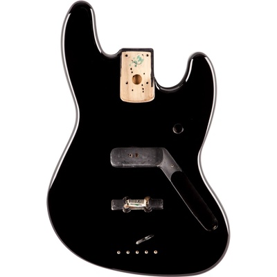 Fender Jazz Bass Body Vintage Bridge Black бас китара тяло