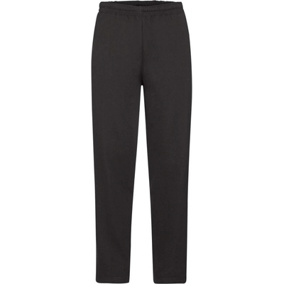 Fruit of the Loom Men's pants open hem jog 640320 hnědá