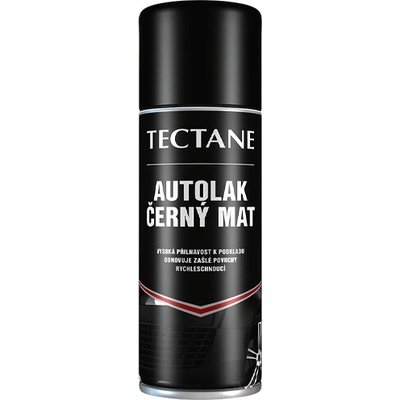 Den Braven Tectane Autolak černý mat 400 ml