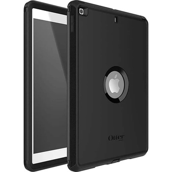 OtterBox Defender Case - кейс с изключителна защита и поставка за iPad 7 (2019), iPad 8 (2020) и iPad 9 (2021) (черен)
