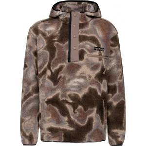 Columbia Мъжки поларен пуловер Columbia Helvetia II Printed Hoodie Fleece jumper - Iron Dyeflow - размер XXL (005-7382-0216)
