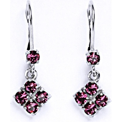 Čištín s krystalem Swarovski fuchsie NK 1324 V 1339