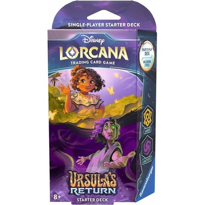 Disney Lorcana TCG Ursula's Return Starter Deck Amber & Amethyst